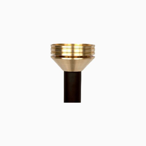 FX Luminaire G-ZDC-12RA-BZ Path Light Pinnacle, Bronze Metallic