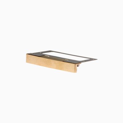 FX Luminaire LF-1LED-W-BS Pinnacle Collection, Natural Brass