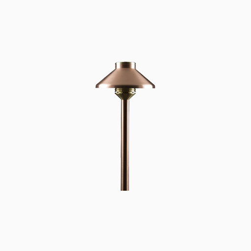 FX Luminaire JSLEDTA-CU Path Light Pinnacle Collection, Cooper