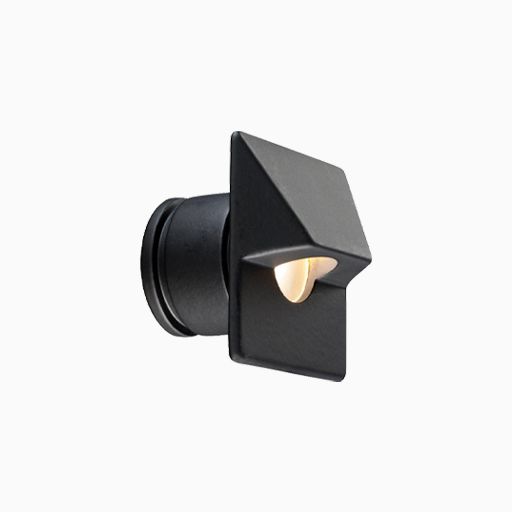 FX Luminaire PO-ZD-1LED-SQ-FB Runa Collection LED Wall Light