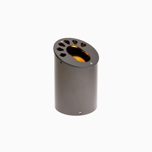 FX Luminaire KG-ZDC-FB Well Light Terra Collection Series, Black