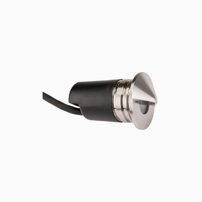 FX Luminaire VO-ZD-1LED-GW180-SS 1-LED Wall Light, Stainless Steel