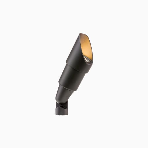 FX Luminaire RS-NL-FB Vantage Collection Up Light, No Lamp, Black