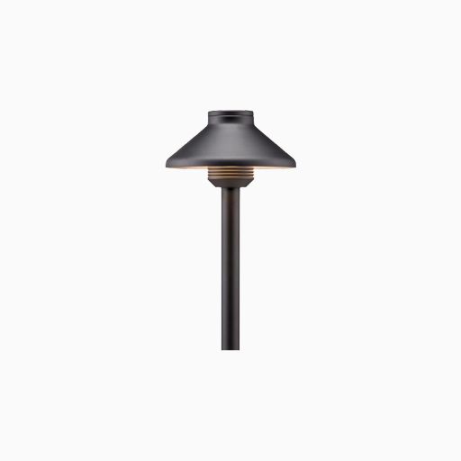 FX Luminaire DL-A-LED20W-18R-FB Vantage Collection, 18", Black