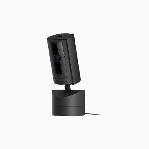 Ring Pan-Tilt Indoor 1080p HD, 360° Horizontal Pan Coverage, Black