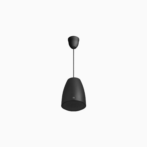 TOA Q-PE-304BK Pendant Speaker, HIPS Resin Bass-Reflex