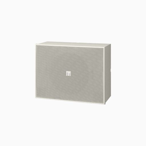 TOA BS-678 F00 Wall Speakers with Wood Cabinet, 6W, Off-White
