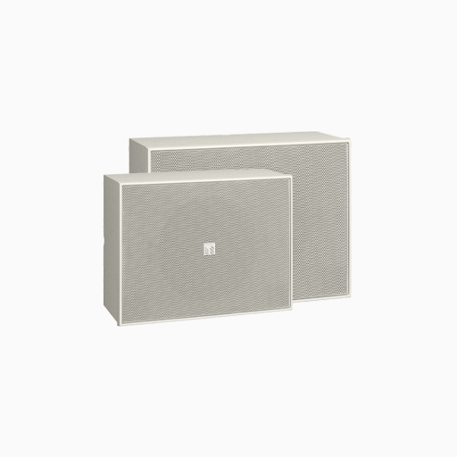 TOA BS-678 F00 Wall Speakers with Wood Cabinet, 6W, Off-White