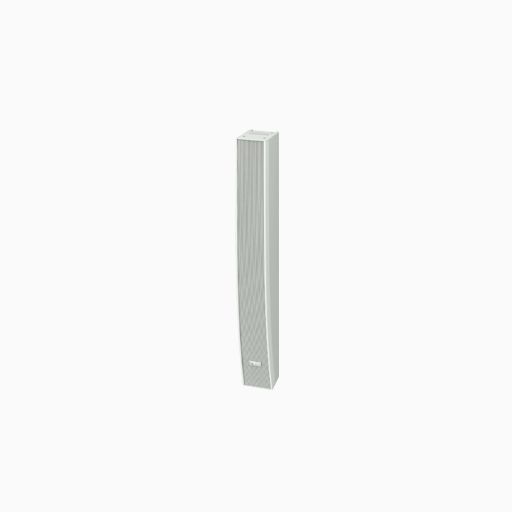 TOA SR-H2S Type Ultra Slim Line Array Curved Speakers, White