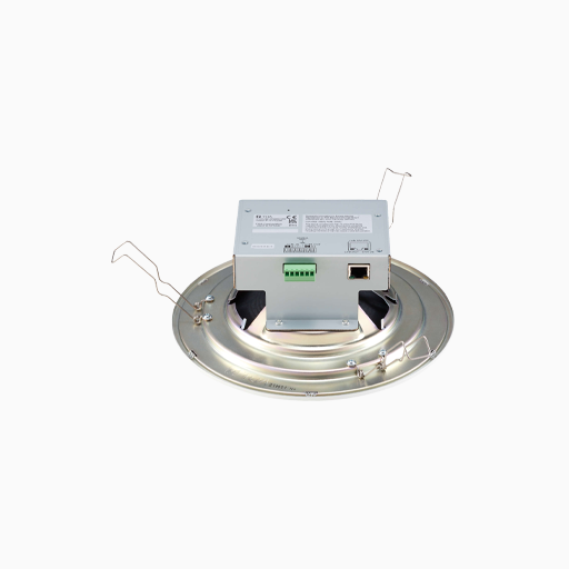 TOA IP-A1PC238 E00 IP Ceiling Speaker, 8W, White