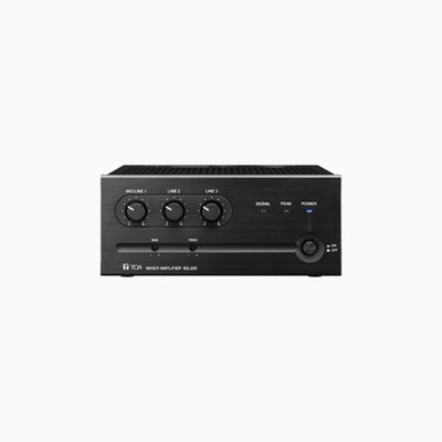 TOA BG-220CU F00 BG-2000 Series Mixer Amplifier, 20W