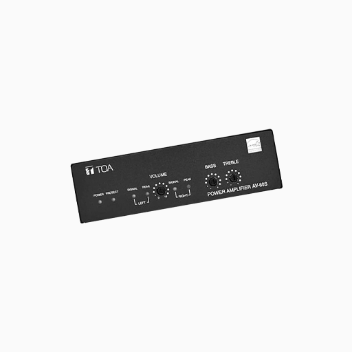 TOA AV-60S-AMD00 Single Channel Digital Compact Amplifier