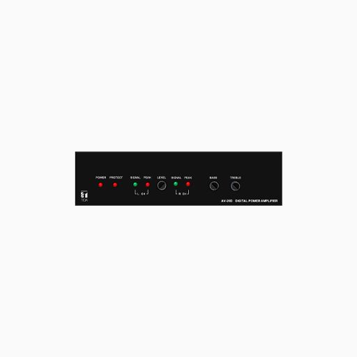 TOA AV20DAM Class Micro Plenum-Rated Power Amplifier, 20W