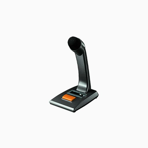 TOA PM-660U Desktop Dynamic Microphone, Push-To-Talk Switch