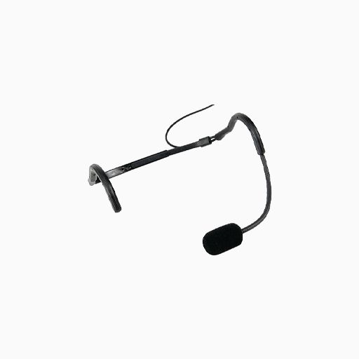 TOA MIC-X66-BK Lavaliers and Headsets with 1.5m Cord, Black