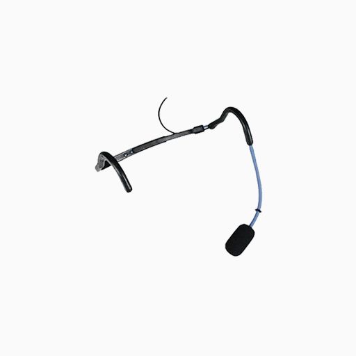 TOA MIC-X66-BL Lavaliers and Headsets with 1.5m Cord, Blue