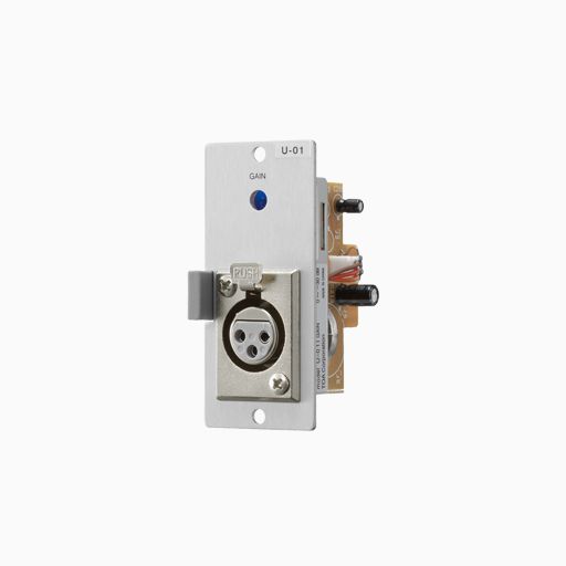 TOA U-01FD00 Series Unbalanced Line Input Module for 900 Series
