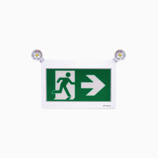 Mircom ELRM 180 LED Running Man Combo 2x2W SMD LED