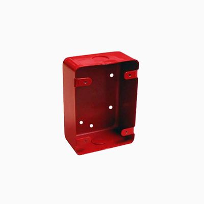 Mircom BB-700 Series 700 Surface Mount Backbox, Red