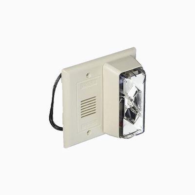 Edwards Signaling Call for Assistance Horn/Strobe Clear 120vac