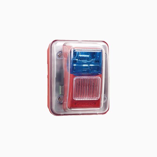 Gentex WGECB24-75PWB Evacuation Outdoor Wall Mount, Blue