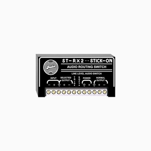 RDL ST-RX2 Audio Routing Switcher, 1x2