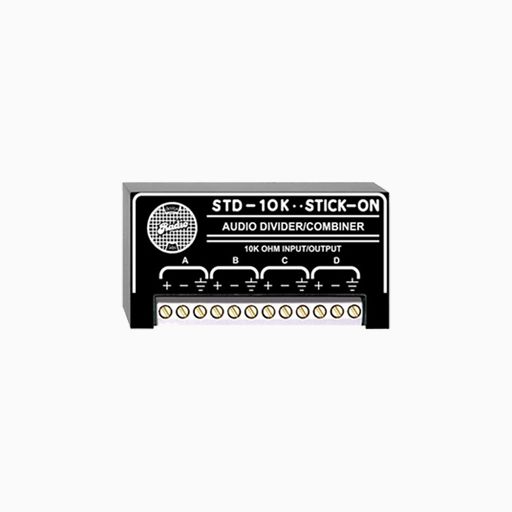 RDL STD-10K STD Series 10 kohm Passive Audio Divider, Combiner