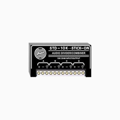 RDL STD-10K STD Series 10 kohm Passive Audio Divider, Combiner