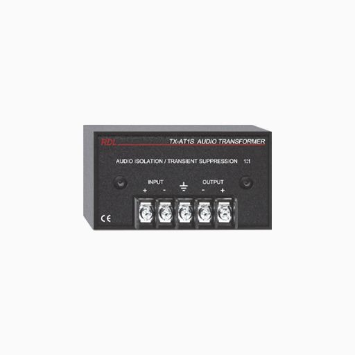 RDL TX-AT1S Audio Isolation Transformer with Suppression