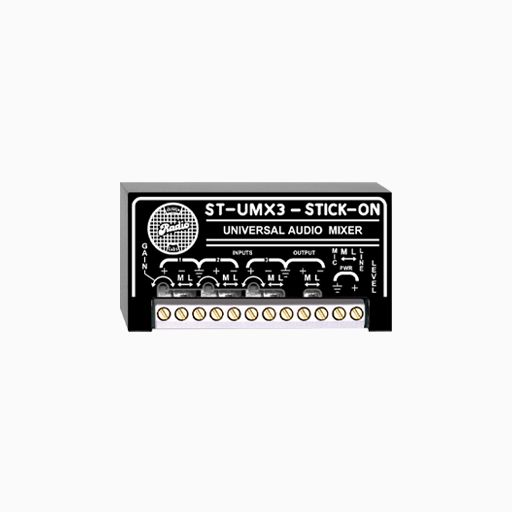 RDL ST-UMX3 Stick-On Audio Mixer