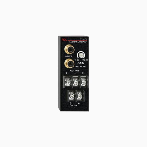 RDL TX-LC2 Unbalanced to Balanced Line Combiner