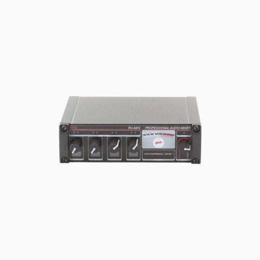 RDL RU-MX4 Professional 4-Channel Microphone and Line Mixer