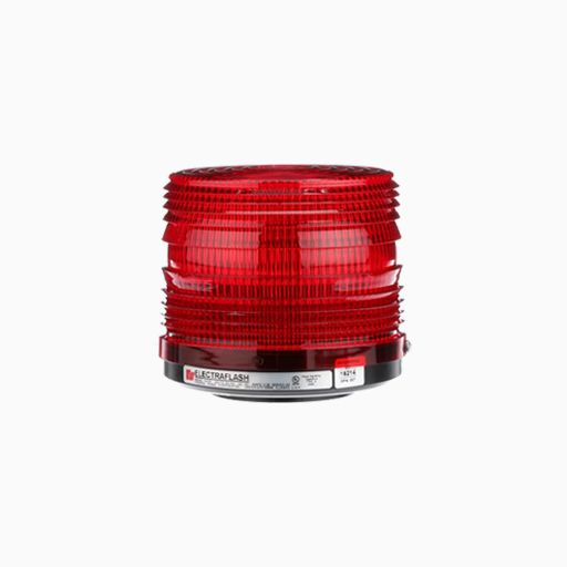 Federal Signal 141ST Electraflash Strobe Warning Light, Red