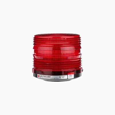 Federal Signal 141ST Electraflash Strobe Warning Light, Red