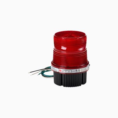 Federal Signal FB2LED Fireball LED Warning Light, UL and cUL, Red