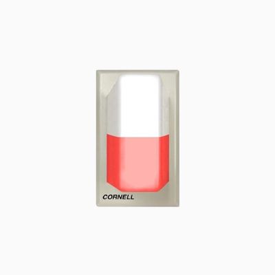 Cornell LED-102 Corridor Lights with LED, Sections, White/Red