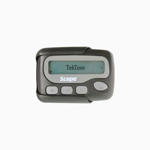TekTone NC397A Scope 2-Line Display Alphanumeric Pager