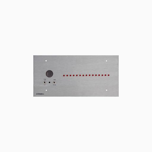 Alpha A-4015/TG 15-Zone Visual Annunciator, UL, Gray