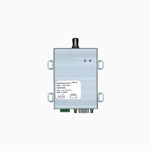 Alpha TX125-ENC UHF Paging Transmitter, 5W