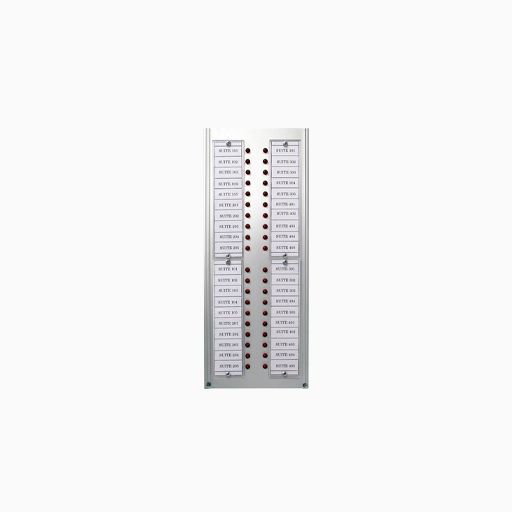 Mircom EC-240A Central Monitoring Panel 40 LED Annunciator Panel