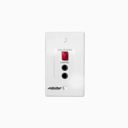 Alpha VPS102 2-Bed Call Station, Requires 1-Gang Electrical Box