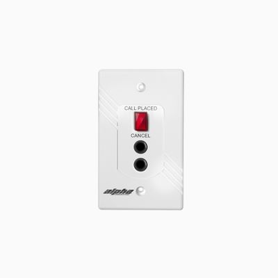 Alpha VPS102 2-Bed Call Station, Requires 1-Gang Electrical Box