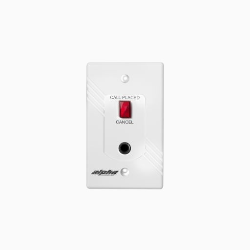 Alpha VPS101 1-Bed Call Station, Requires 1-Gang Electrical Box