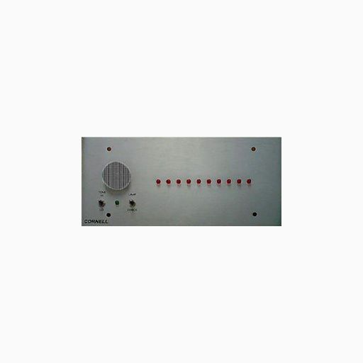 Cornell A-4010MTG Annunciator, 10 Zone, in One Row for Single Status