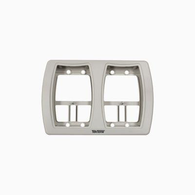 TekTone IH122K Dual-Gang Mounting Kit- Bezel and Plate TekTone IH122K Dual-Gang Mounting Kit- Bezel and Plate