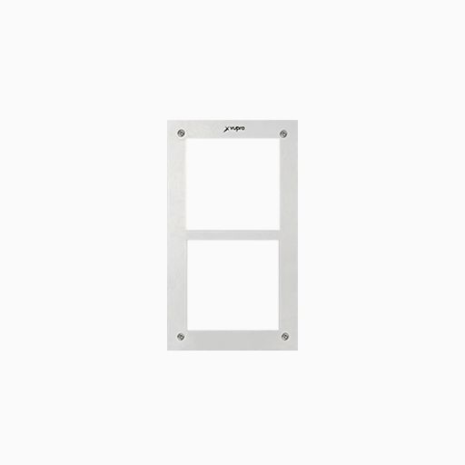 Inaxsys VUOF002 Stainless Steel Front Panel for 2 Modules Inaxsys VUOF002 Stainless Steel Front Panel for 2 Modules