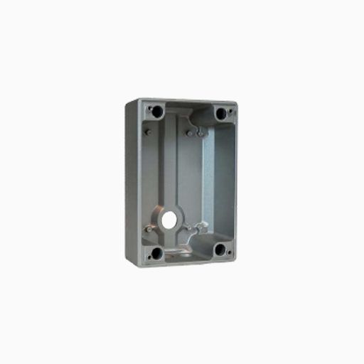 Hanwha TA-1 On-Wall Back Box for Turbine Compact Intercoms, Gray