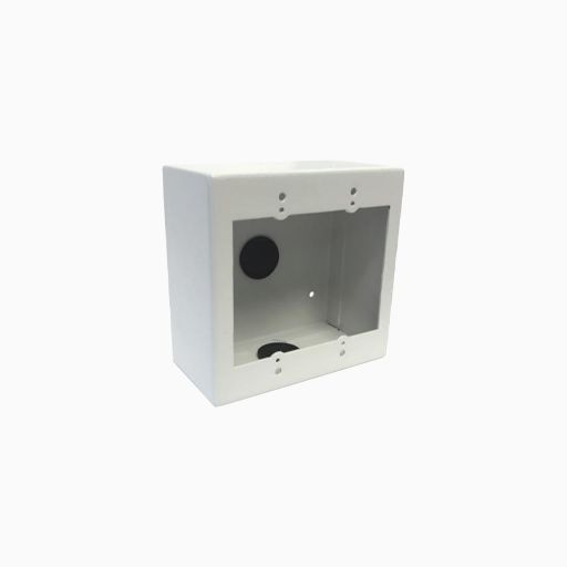 Hanwha TA-13 Turbine Mini On-Wall Back Box, 16-Gauge, White