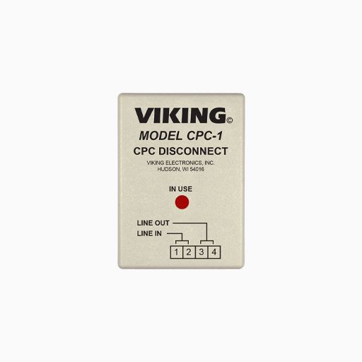 Viking CPC-1 CPC Disconnect, 1-Line, Phone Line Powered