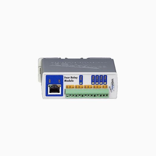 2N 01398-001 WebRelay Quad External IP Relay, 4-Outputs, 0-Input